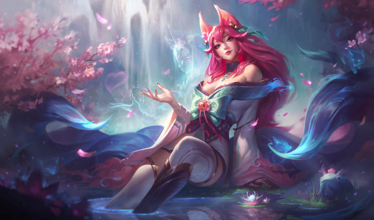 ahri spiritblossom Skin